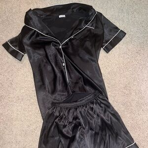 Small silk pajama set